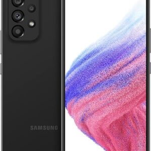 SAMSUNG Galaxy A53 5G A Series Cell Phone, Factory Unlocked Android Smartphone, 128GB, 6.5” FHD Super AMOLED Screen, Long Battery Life, US Version, Black