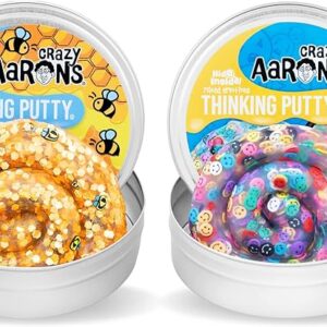 Crazy Aaron's Honey Hive & Hide Inside Mixed Emotions Thinking Putty Bundle