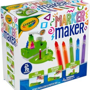 Crayola Marker Maker, DIY Kids Crafts, Create 16 Markers for Kids, Arts & Crafts Kit, Gift for Girls & Boys, Ages 7+