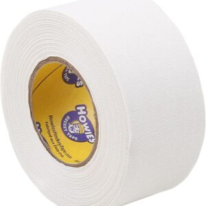 Howies White Hockey Tape | 1.5" Thick Tape for Hockey, Lacrosse, Sports| Multiple Pack Sizes | Strong Grip, Durable, Long-Lasting | Made in USA